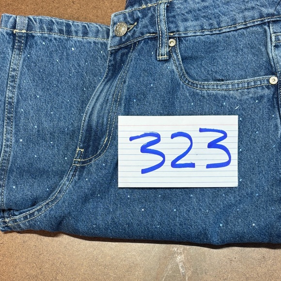 Stylish Blue Wide Leg Jeans for Women - Picture 16 of 16